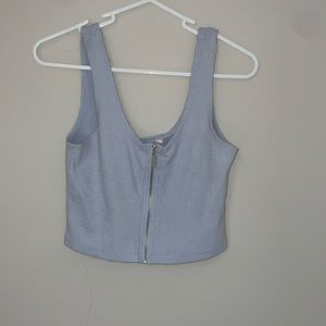 Pacsun Zip Up Tank Top